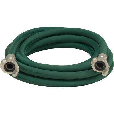 Green Sandblast Hose Extension with 2 quick couplings.