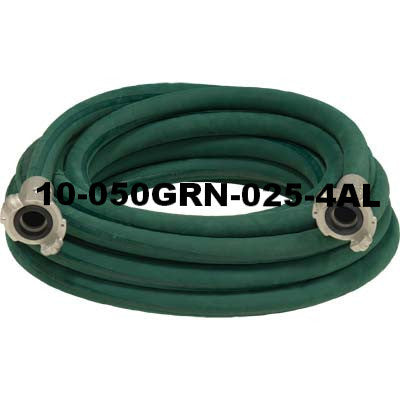 Green Sandblast Hose Extension with 2 quick couplings.
