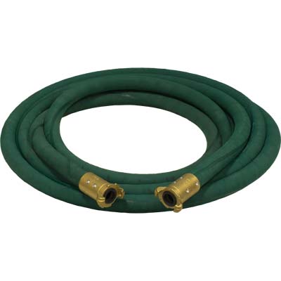 Green Sandblast Hose Extension with 2 quick couplings.