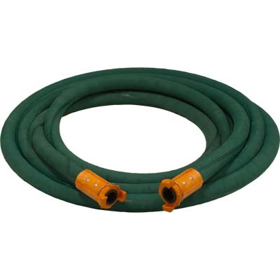 Green Sandblast Hose Extension with 2 quick couplings.