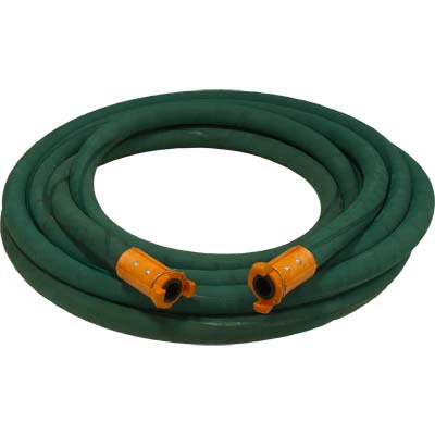 Green Sandblast Hose Extension with 2 quick couplings.