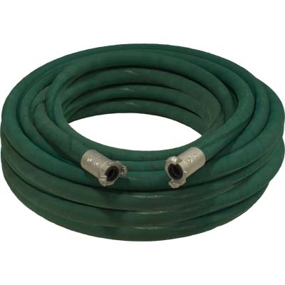 Green Sandblast Hose Extension with 2 quick couplings.