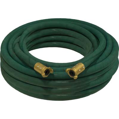 Green Sandblast Hose Extension with 2 quick couplings.