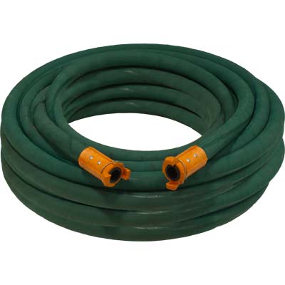 Green Sandblast Hose Extension with 2 quick couplings.