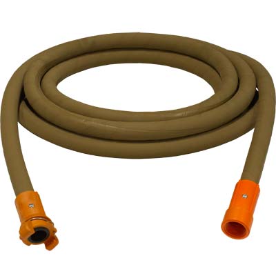 Tan Ergo Flex Sandblast Hose Assembly