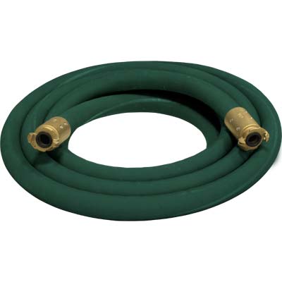 Green Sandblast Hose Extension with 2 quick couplings.