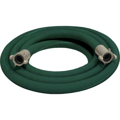 Green Sandblast Hose Extension with 2 quick couplings.