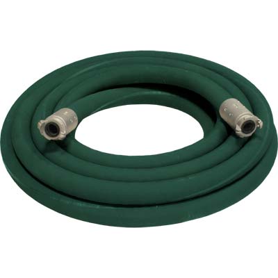 Green Sandblast Hose Extension with 2 quick couplings.