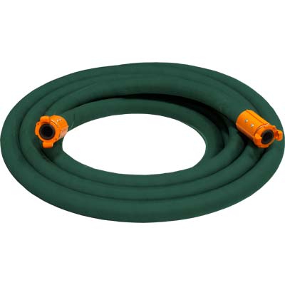 Green Sandblast Hose Extension with 2 quick couplings.