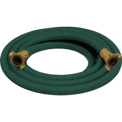 Green Sandblast Hose Extension with 2 quick couplings.