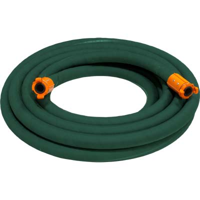Green Sandblast Hose Extension with 2 quick couplings.