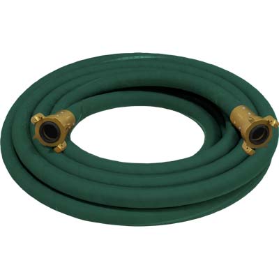 Green Sandblast Hose Extension with 2 quick couplings.