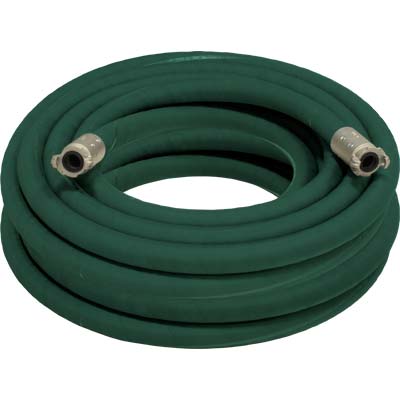 Green Sandblast Hose Extension with 2 quick couplings.