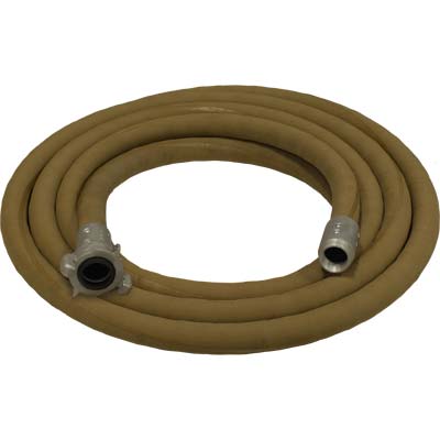 Tan Ergo Flex Sandblast Hose Assembly
