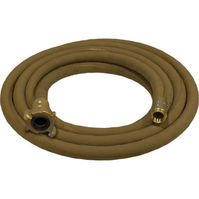 Tan Ergo Flex Sandblast Hose Assembly
