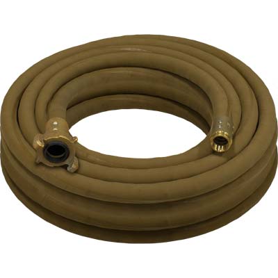 Tan Ergo Flex Sandblast Hose Assembly