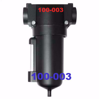 Air Filters for Compressed Air Lines on Sandblasting Equipment.