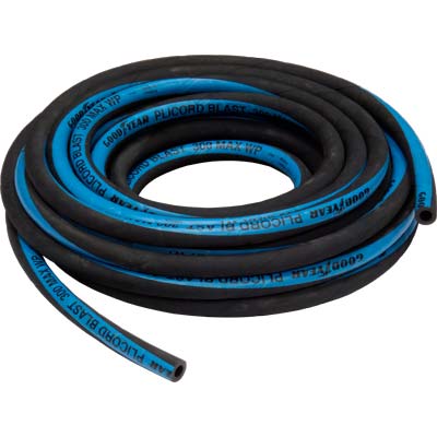 Black Sandblasting Hose by Foot - 1/2" ID