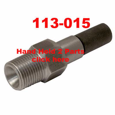 Sandblasting gun hand held 2 replacement parts.