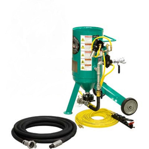 Small Portable Sandblaster Pirate Brand CPR Jr. .5 Cu. Ft.