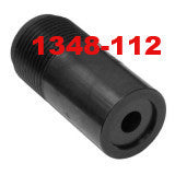 Sandblasting Nozzle Straight bore 3/4" pipe thread Tungsten Carbide and Boron.