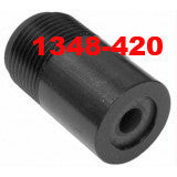 Sandblasting Nozzle Straight bore 3/4" pipe thread Tungsten Carbide and Boron.