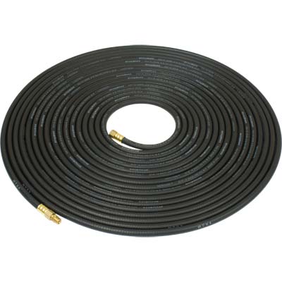 Sandblaster abrasive cutoff control hose and various control hoses.