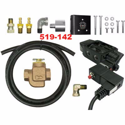 Solenoid Valves (electric) & repair kits for sandblasting equipment.