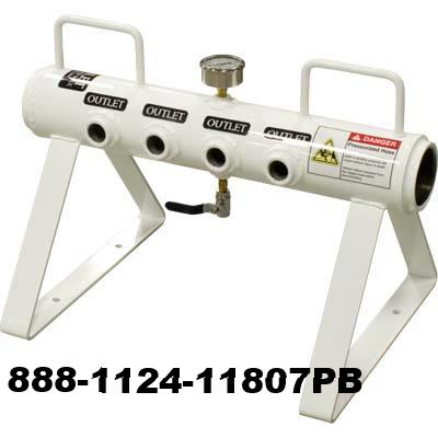 Air Manifolds for multiple hook ups.