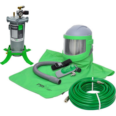 Sandblast Helmet Nova 3 by RPB with Climate Control made by RPB in the USA