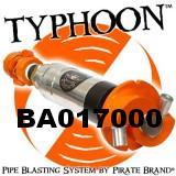 Typhoon Pipe Blaster for clean the I.D. of pipe or tubing.