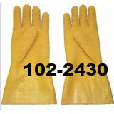 Sandblasting gum rubber cotton lined Gloves and Sandblasting Leather gloves.