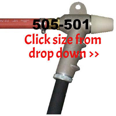 Sandblasting Gun with tungsten carbide nozzle long handle hand held 3