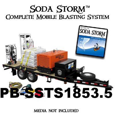 Soda Blasters several sizes Pirate Brand.